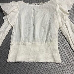 Elegant White Women's Top